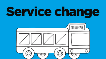 Service changes in Tauranga CBD