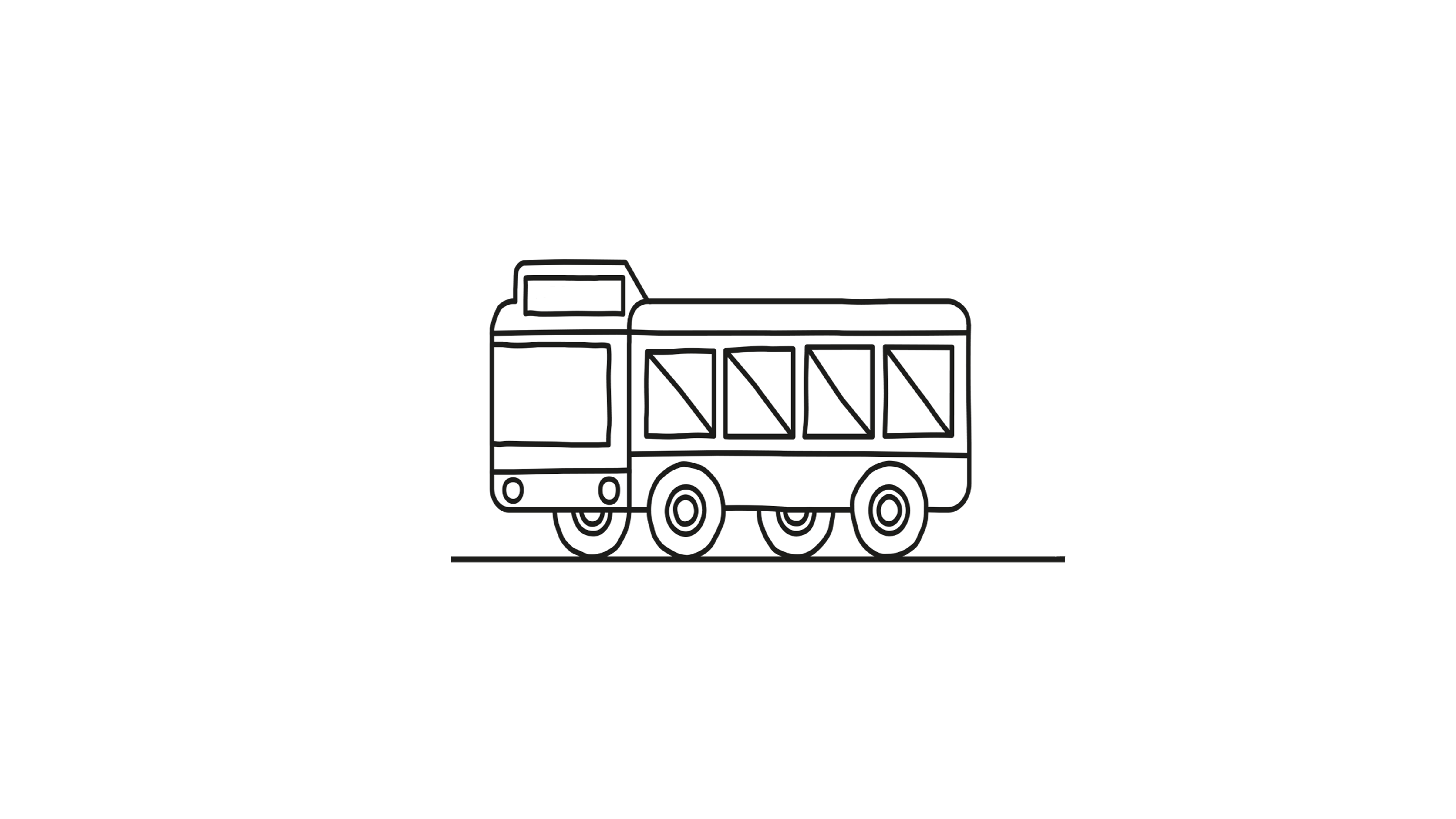 Illustration of a bus